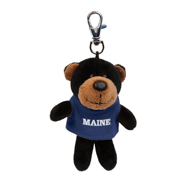 Black Bear Maine Tee Keychain